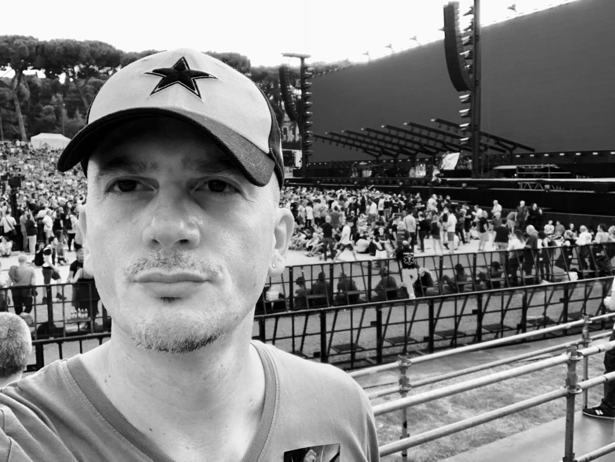 Marco Del Bene aka Korben Mkdb @ Roger Waters Rome 2018